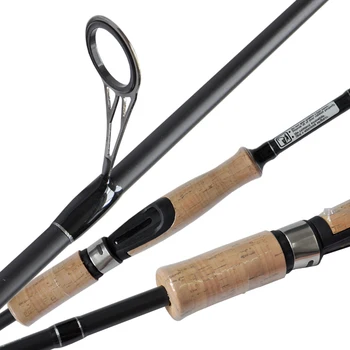 

High quality of 99% Carbon 2.4M 2.7M 2 Section Soft Lure Fishing Rod Lure Weight 10-30g Spinning Fishing Rod For Lure Fishing