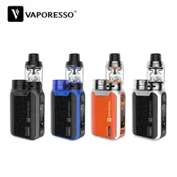 Оригинальный 80 Вт Vaporesso Swag TC комплект с NRG SE танк 2 мл и 3,5 Макс выход без 18650 батарея Vape комплект