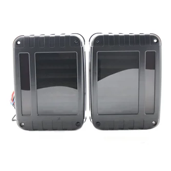 

For Jeep Smoke Led Tail Lights Smoke Brake Reverse Lamp Wrangler Jk Turn Singal Light Rear Signal Back Up Daytime Running Light