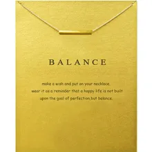 Vintage Balance Hollow Bar Pendant Choker Necklace For Women Fashion Gold Color Pearl Card Turkey Jewelry stylish hollow out solid color choker necklace for women