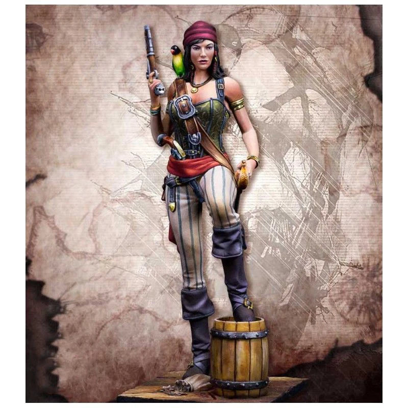 

1/24 Scale Resin Figure Mary Read 75mm
