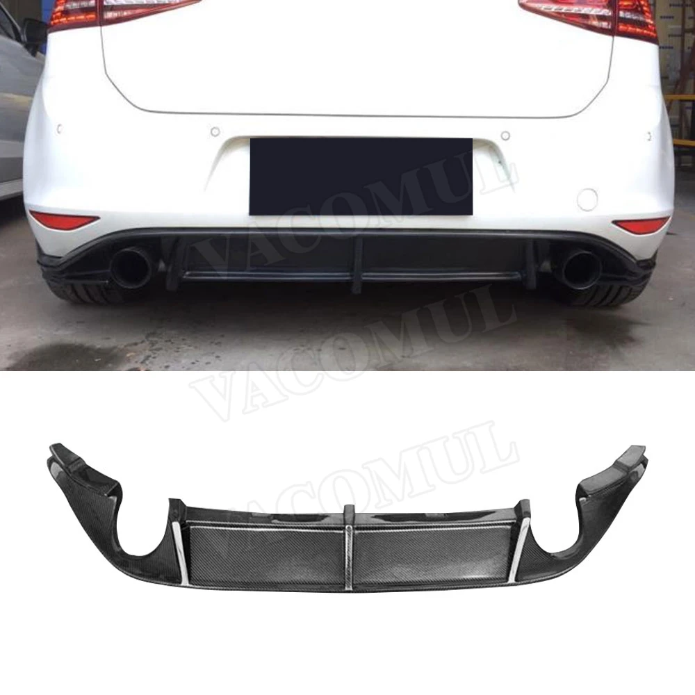 MK7 O стиль углеродное волокно оформление для Volkswagen Golf 7 Standard GTI хэтчбек 2014 2017 RZ