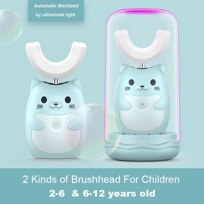 New Kids Sonic 360 Degree Automatic Electric Toothbrush Rechargeable Cartoon Cute Animal Child Ultrasonic Toothbrush Electric New Kids Sonic 360 Degree Automatic Electric Toothbrush Rechargeable Cartoon Cute Animal Child Ultrasonic Toothbrush Electric