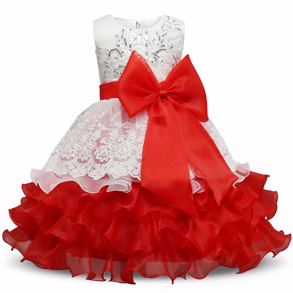 

Baby Girl Elegant Flower Girls Wedding Dresses Girls Kids Princess Party Dresses 2018 Summer Children Clothing 3 4 5 6 7 Year