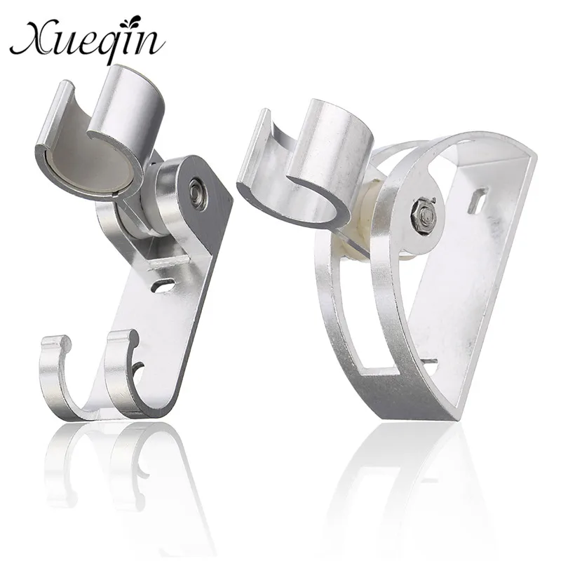 Xueqin 1pc Aluminum Alloy Bathroom Wall Mounted Shower Holder With