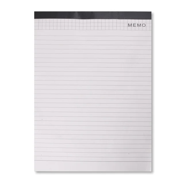 A4 lined A4 check paper. notepad refills. office document folder