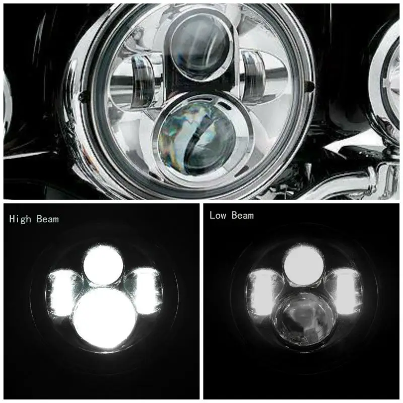 7inch LED headlight without halo2800