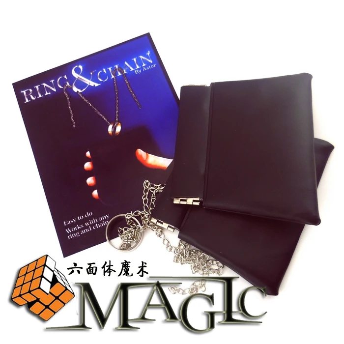 Кольцо и цепь от astor magic/magic street close-up magic trick