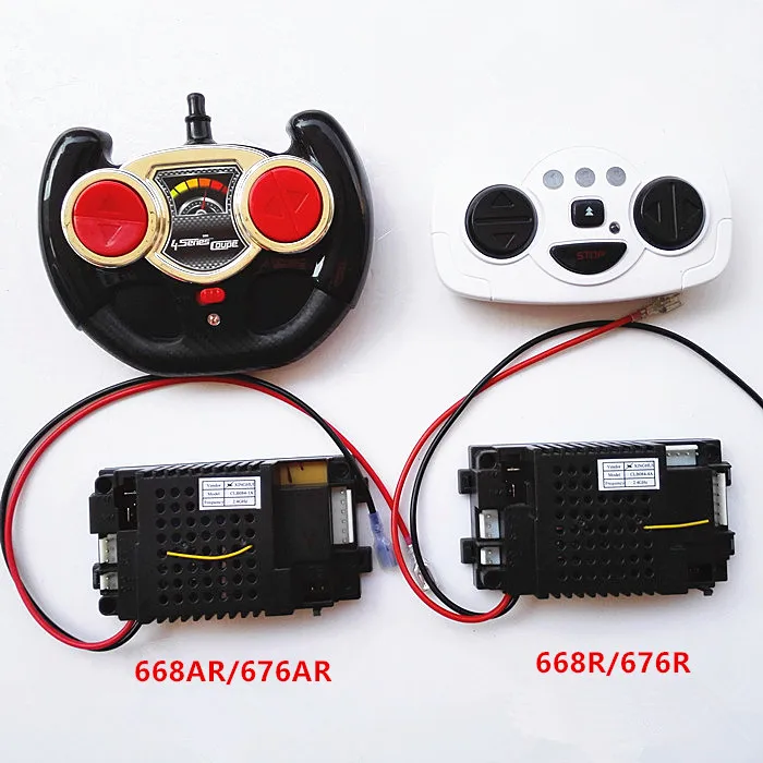 

669R / 676R Children's electric car 2.4G remote control and 12V receiver ZLB transmitter for baby electric car