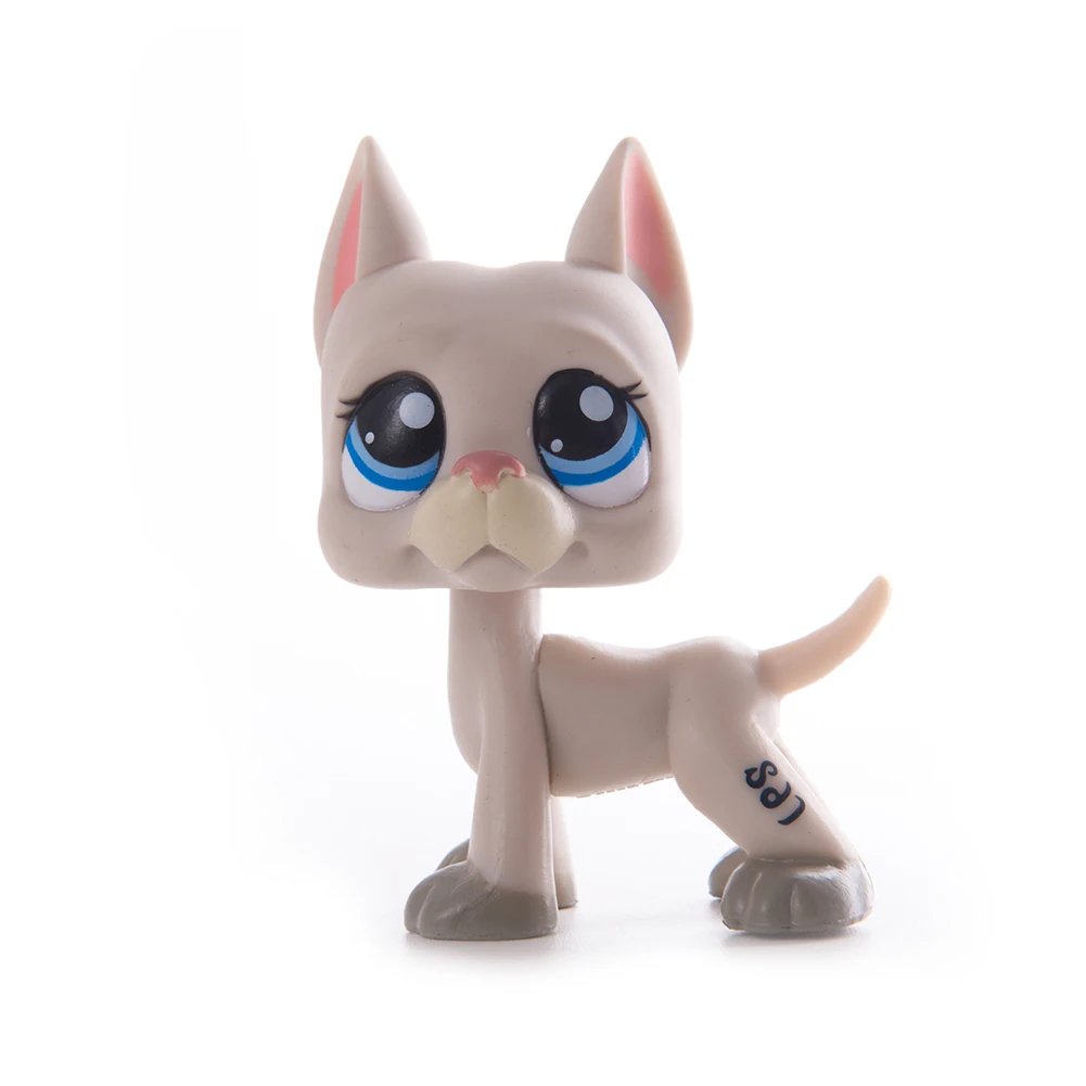 Lps Pet Shop игрушки большой Дэн кокер спаниель собака короткие волосы кошка Черный Розовый Белый Lps фигурка модель игрушки для детей подарок