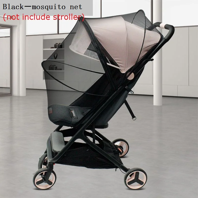 Universal baby stroller Accessories mosquito net for high landscape stroller GB Pockit stroller yoyaplus stroller and more - Цвет: White Mosquito Net