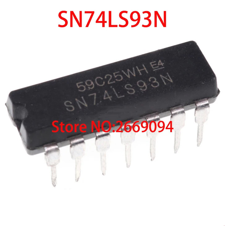 5 шт./10 шт./50 шт./100 шт. Бесплатная доставка HD74LS93P DIP14 HD74LS93 DIP SN74LS93N 74LS93N 74LS93AN 74LS93