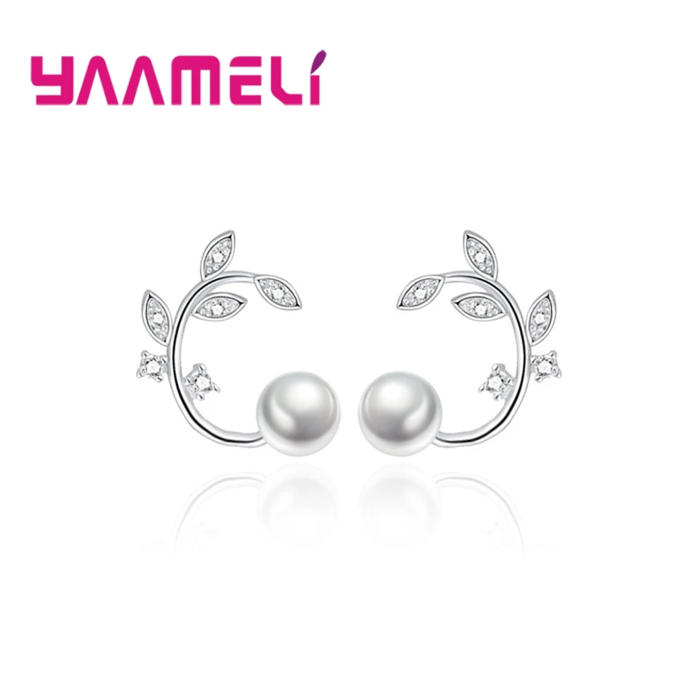 

New Wholesale Vintage Design Crystal Earrings Fashion Women Statement Pearl Stud Earrings For Women Fashion Earrings