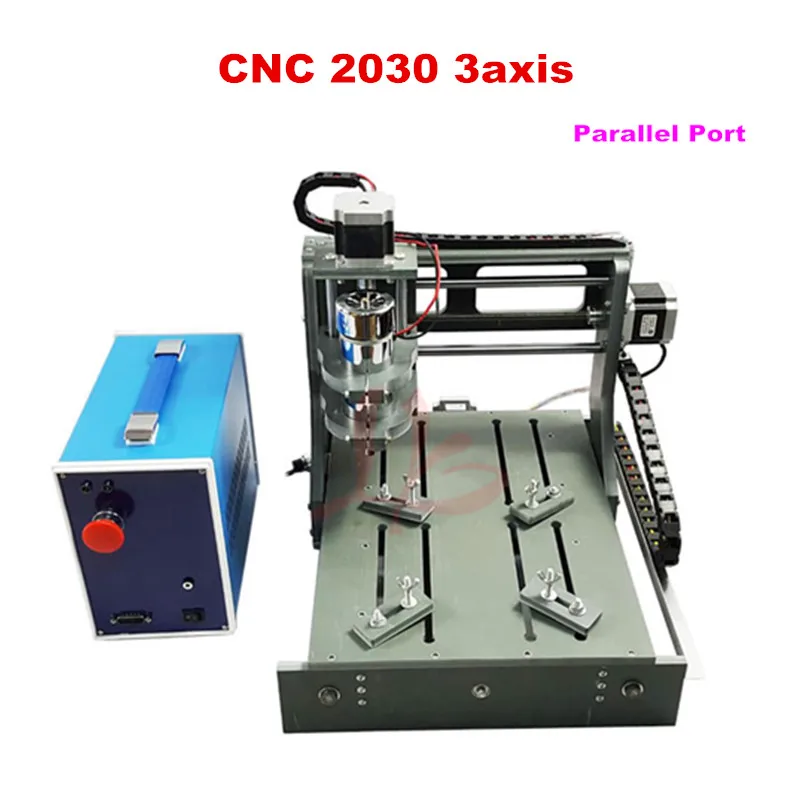 

Free shipping mini cnc router machine 2030 parallel port 3 axis for student hobby