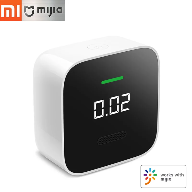 Xiaomi Mijia монитор формальдегида домашний безопасный детектор газа Тестер качества воздуха OLED анализатор газа Bluetooth Mijia управление приложением