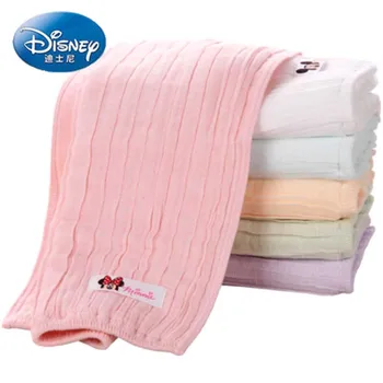 

Disney 100% cotton Mickey Solid cartoon gauze face towel Thick Bathroom Travel Hand Towel for Baby infant child Soft absorbent