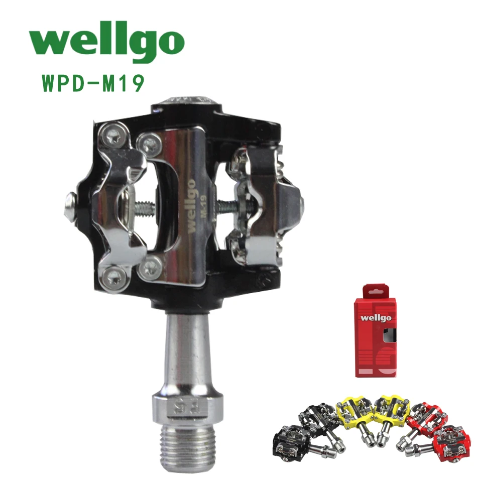 WELLGO M19 Bicycle Peda aluminum alloy road bike pedal mountain bike