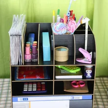 Канцелярских товаров хранения стойки многоцветной Хранение продуктов рабочего стола файл держатель стойки 1047 2