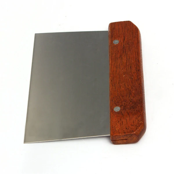  Stainless Dough Pizza Cutter Pastry Slicer Cake Bread Pasty Scraper Blade Tool