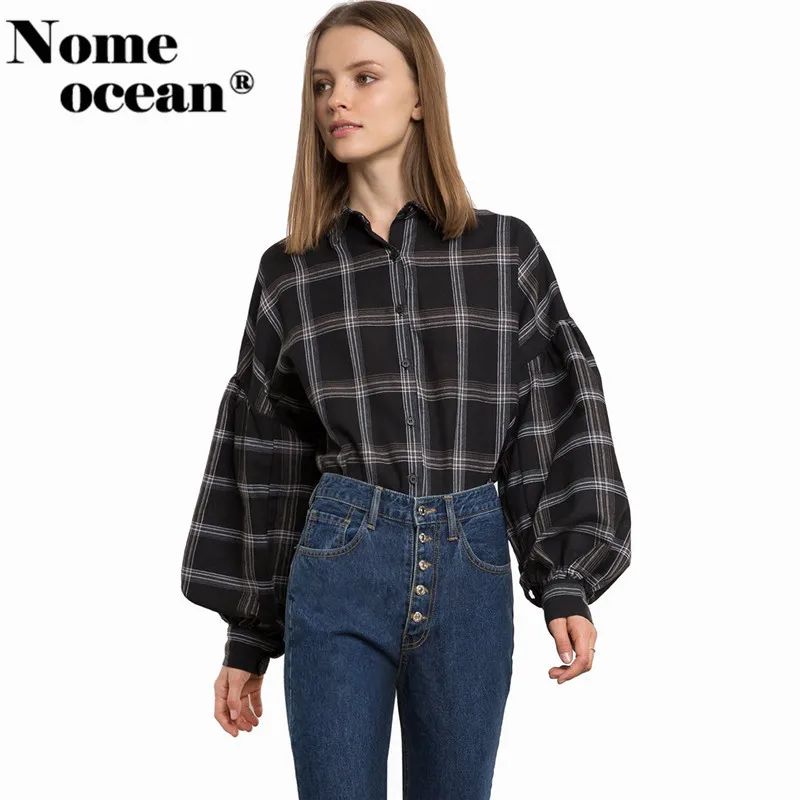 Vinatge Boyfriend Plaid Shirts of Girls Button up Front ...