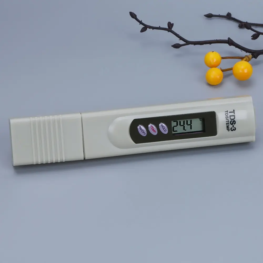 

High Accuracy Digital TDS Tester Meter for aquarium Mini drinking Water Quality Tester tools LCD Pen type with 4*1.5V Batteries