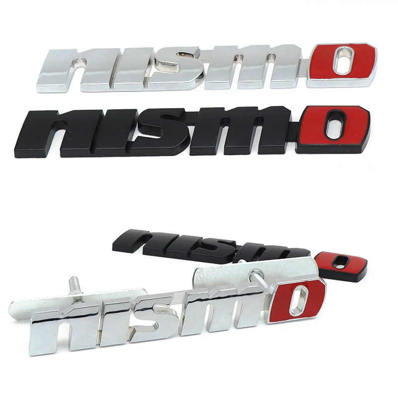 Хромированные автомобильные наклейки NISMO значок на переднюю решетку радиатора