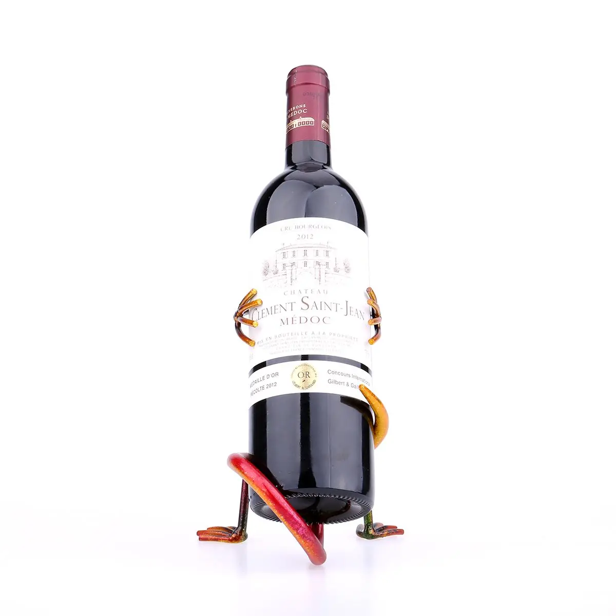Винная полка TOOARTS Gecko металлическая скульптура практичная украшение для дома|wine