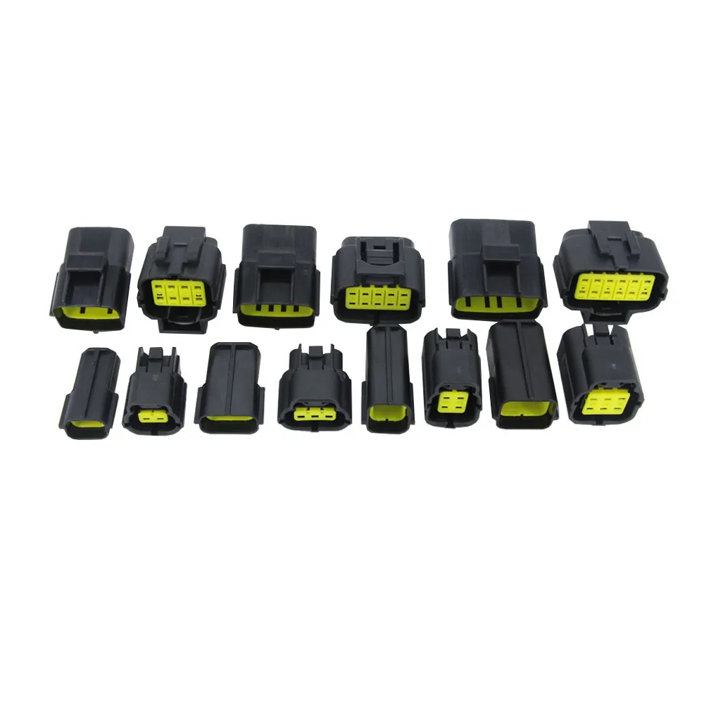 

1 Set AMP Denso 1.8mm-(1/2/3/4/6/8/10/12/16Pin) Series Connector Waterproof Electrical Wire Plug Oxygen Sensor Car Connector