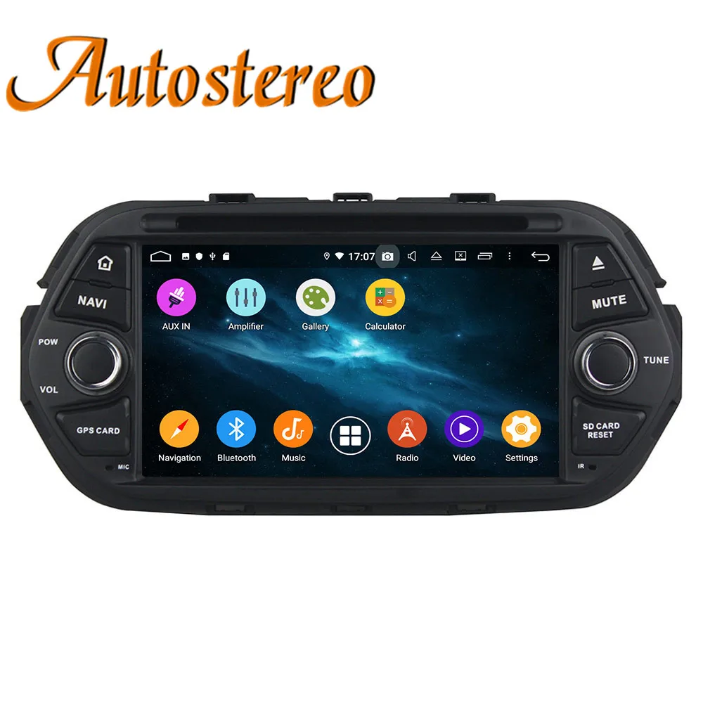 Sale DSP Android 9.0 8-core Car DVD Player for FIAT TIPO EGEA 2015-2017 GPS Satnav multimedia stereo GPS navigation unit auto stereo 2