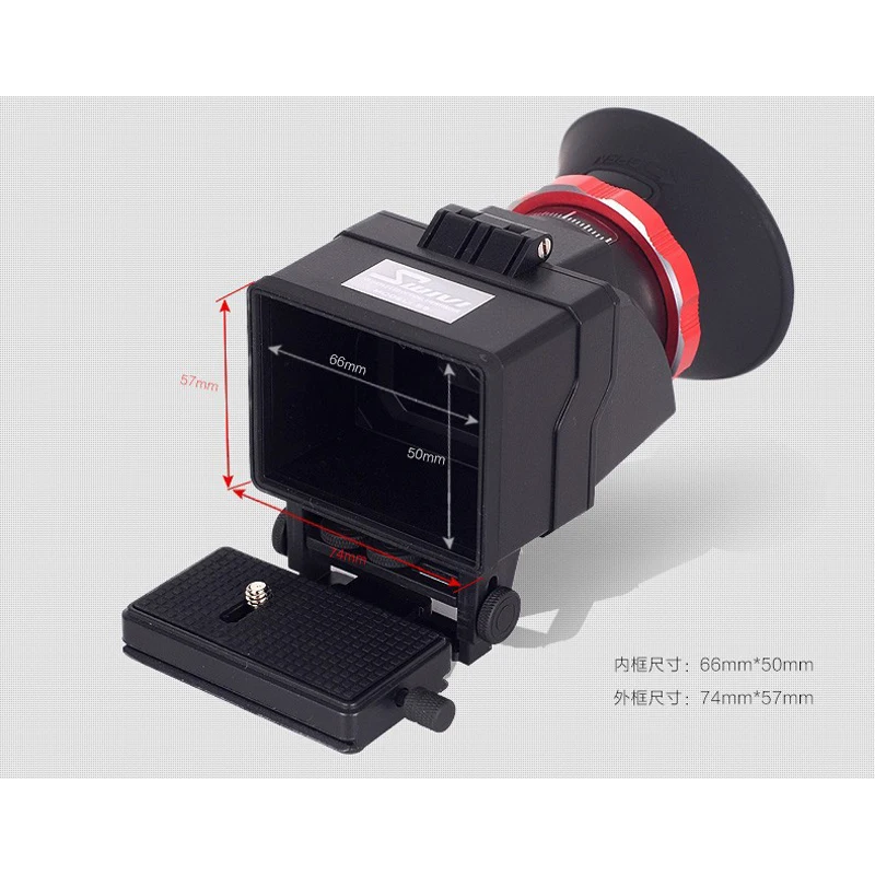 GGS Swivi S6 видоискатель с " /3,2" ЖК-дисплей Экран для Canon 5D2 5D3 6D 7D 70D 750D 760D для Nikon D7000 D7200 D750 D610 D810 D800