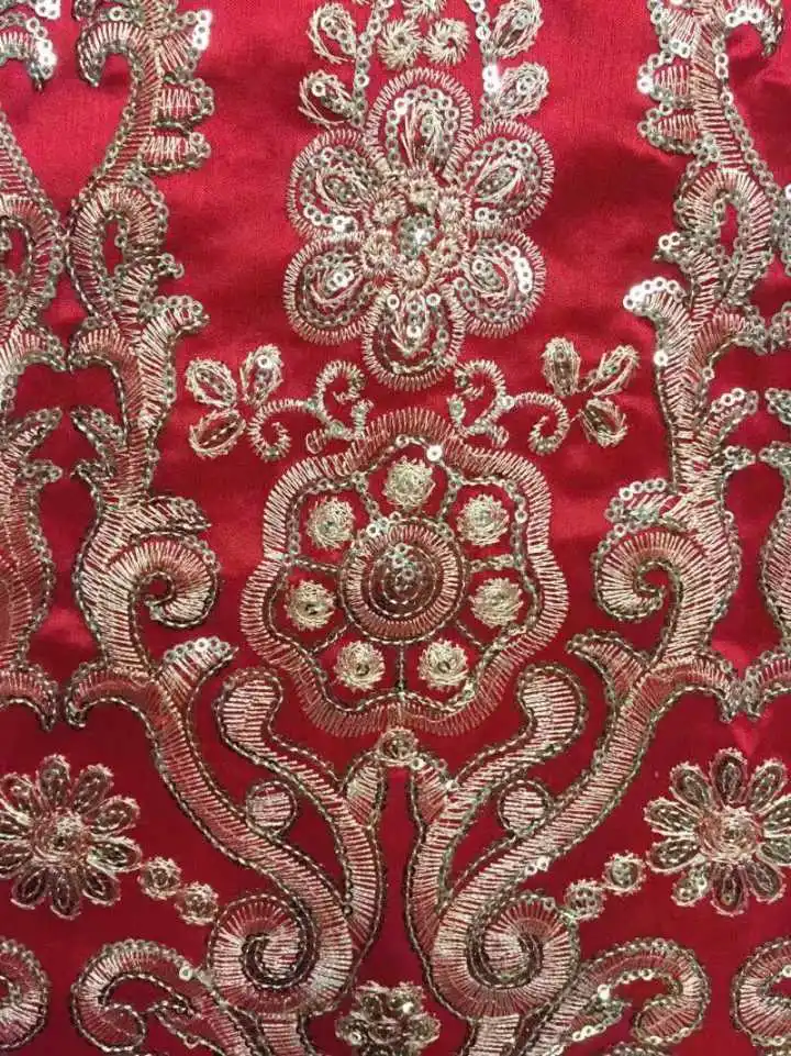 Африки Джордж Ткань с блузка индийский французского кружева вышивка шелковой кружево George костюм для свадебное платье шелк Материал-H5