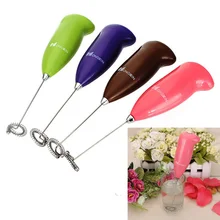 Kitchen Egg Beater Coffee Milk Drink Electric Whisk Mixer Frother Foamer Electric Mini Handle Mixer Stirrer Kitchen Tools mini ceramic handle egg beater stirrer hand mixer whisk kitchen accessories