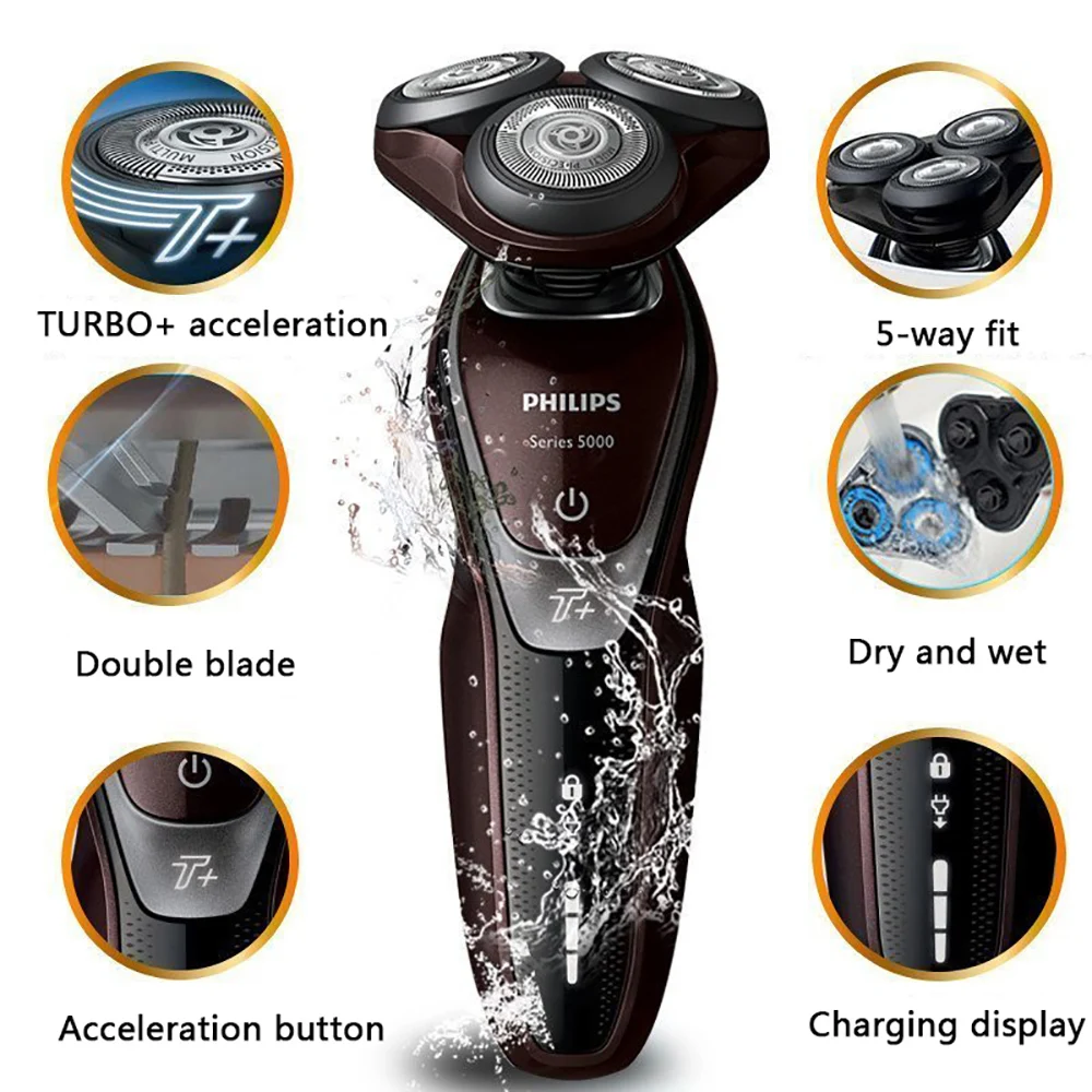 Оригинальная многофункциональная Электробритва Philips S5560/33 умная