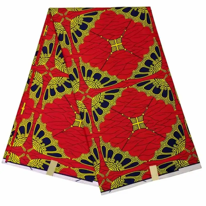 Kitenge красивые африканские восковые печатные ткани настоящий воск настоящий мягкий воск обертка Анкара, Африка java воск ткань полиэстер - Цвет: as picture