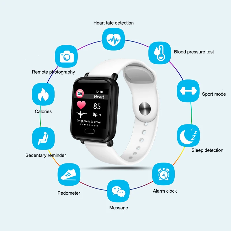 Smart Watch Women luxury Bluetooth Fashion Lady Smart Bracelet Heart Rate Monitor Fitness Tracker Female Smart Wristband Watch