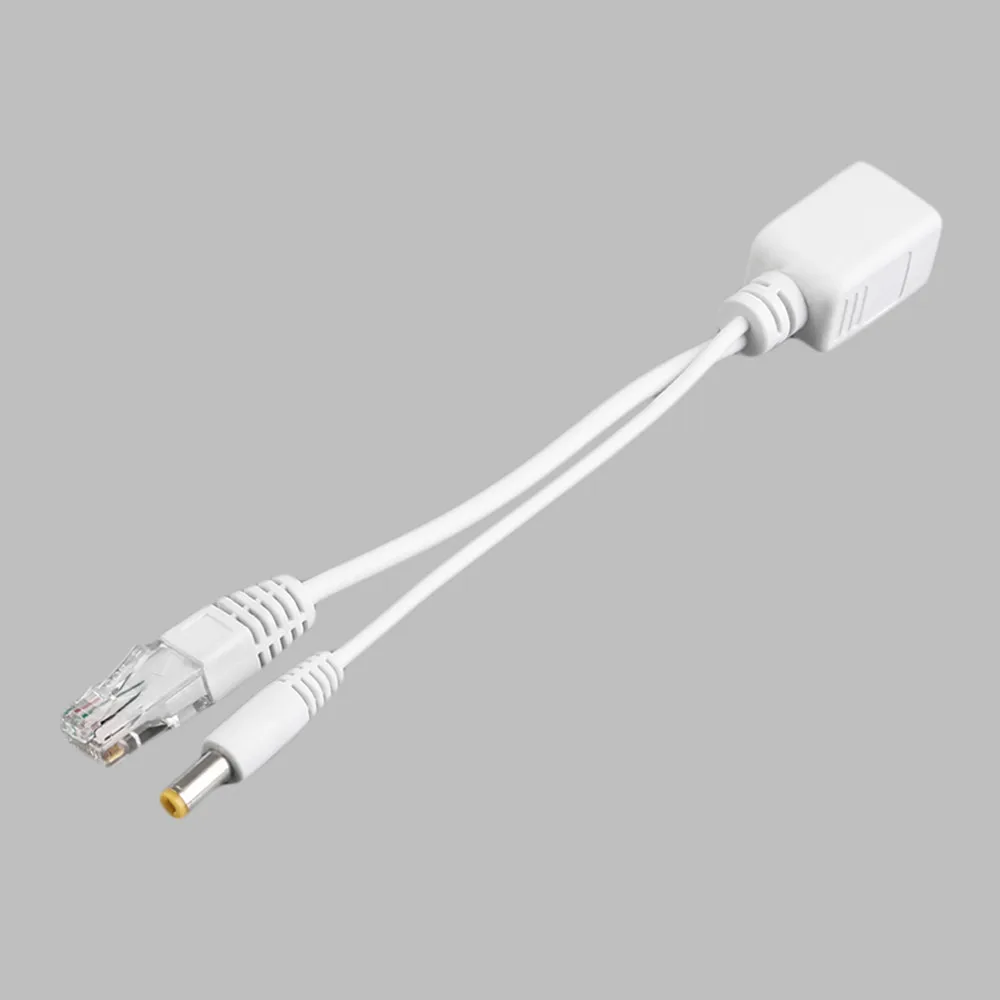 PoE инжектор Ethernet сплиттер Кабель-адаптер для камеры видеонаблюдения PoE сплиттер инжектор блок питания синтезатор сепаратор Combiner