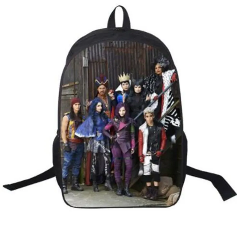 

16 Inch Descendants Backpack For Teenagers Boys Girls School Bags Women Men Travel Bag Children Backpacks