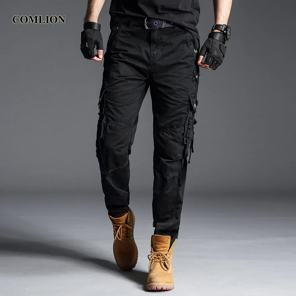 Модная уличная мужские джинсовые тренировочные штаны брюки молодежи Повседневное Хлопковые Штаны европейский бренд камуфляжные длинные