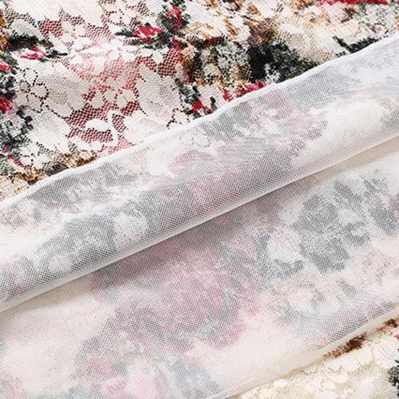 Ретро печатные кружевные платья винтажные женские офисные с коротким рукавом Длинные платья женские бохо стиль плюс размер vestidos de festa