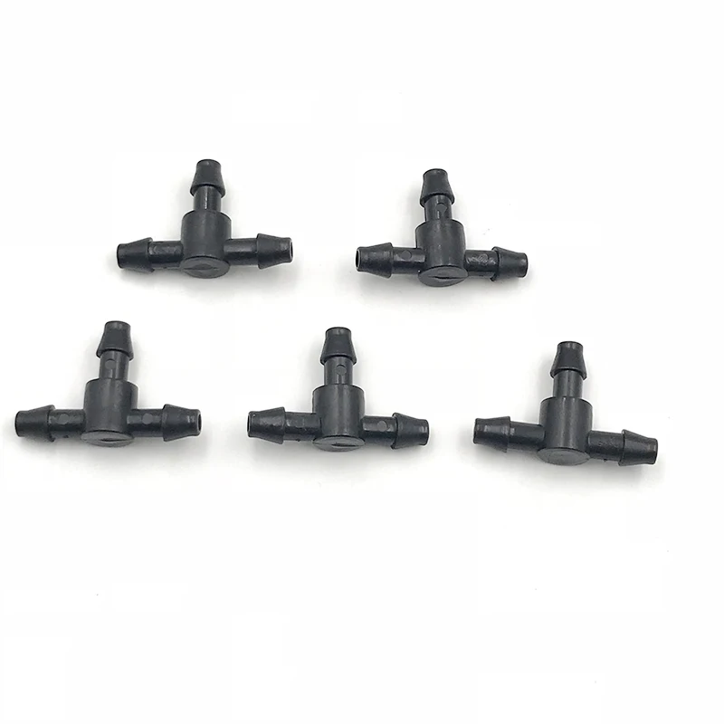 100pcs Water Connectors Agricultural Irrigation Garden Lawn 1/4 ' Water