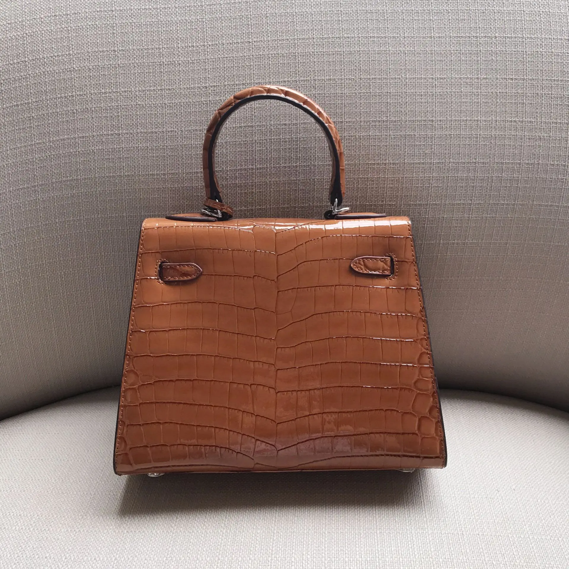 

Genuine Leather Crocodile Pattern Women Shoulder Bag Bolsas De Mujer Crossbody Bags for Ladies Purses and Handbags