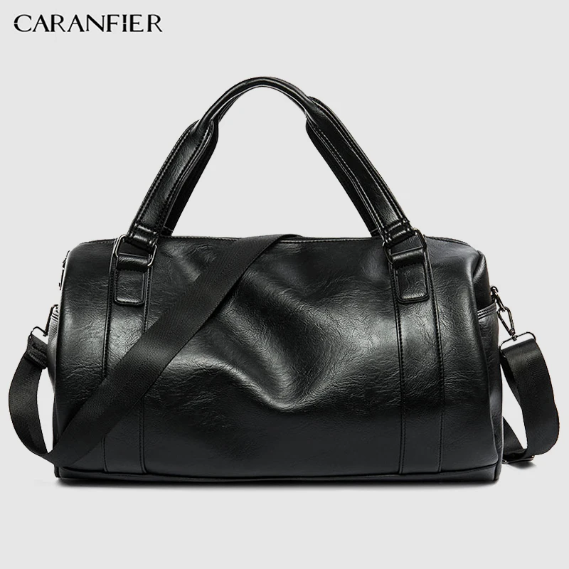 Сумка CARANFIER Мужская Классическая из искусственной кожи для тренировок на