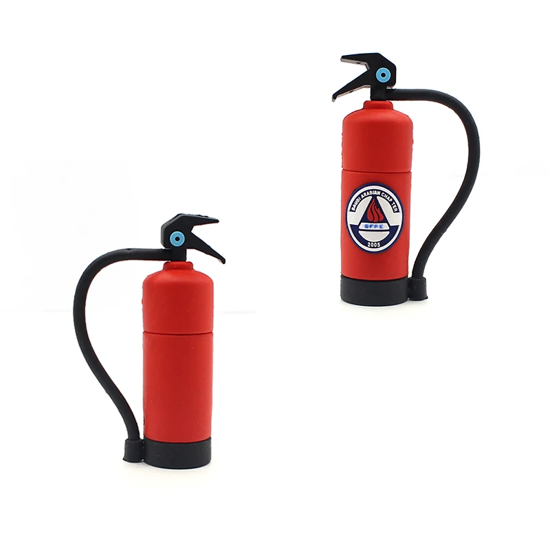 

USB flash drive Fire extinguisher model usb sticker 16GB USB flash 32G usb memory drive cartoon Pen Drive minion memory drive