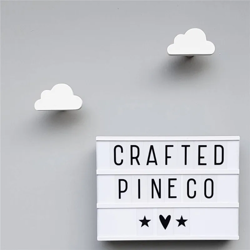 

Rabbit/Beard/Cloud Wall-mounted Hooks Wooden Hanger New Popular DIY Wall Decoration Kids Room Supplies Simple Style
