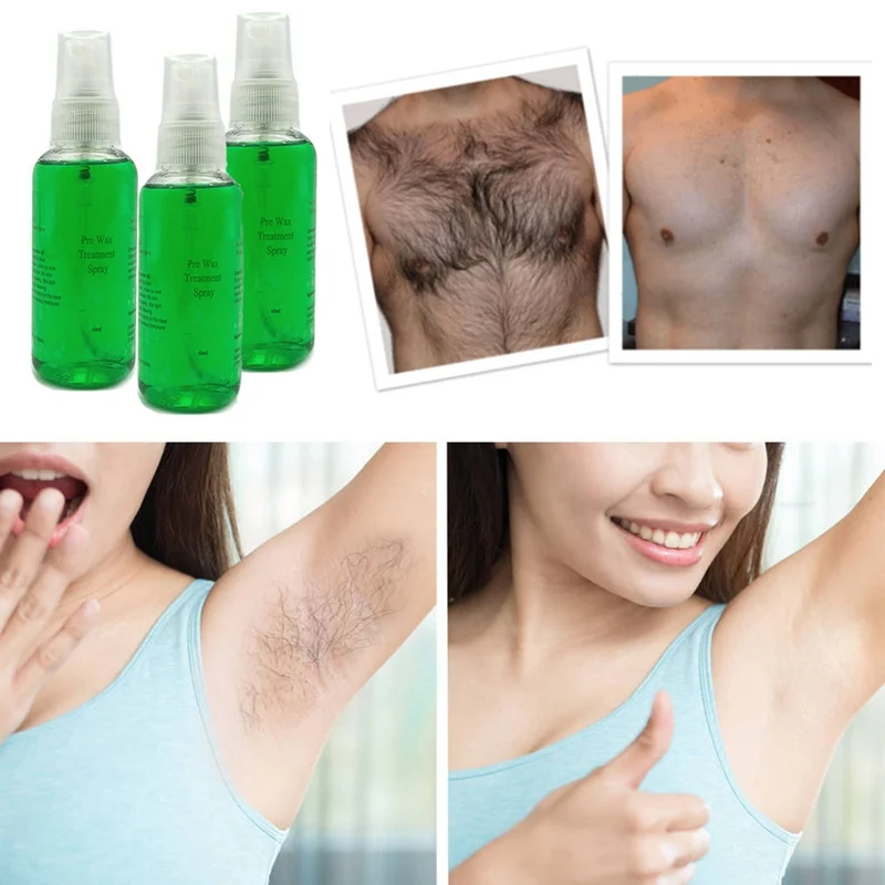 Pre After Wax Treatment Spray Liquid Hair Removal Remover Waxing