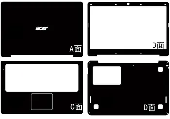 

Special Carbon fiber Vinyl Skin Sticker Cover guard For Acer Aspire S3-391 S3-371 S3-751 S3-951 13.3"