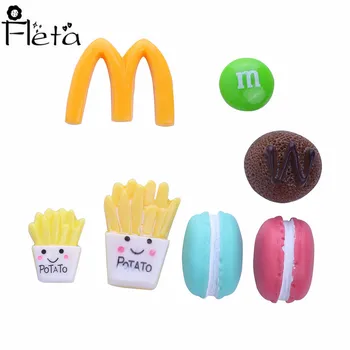 

Fleta Doll Accessories Random 10 Biscuits Cake Ice Cream Candy Drinks Foreign Trade For 18inch American Doll
