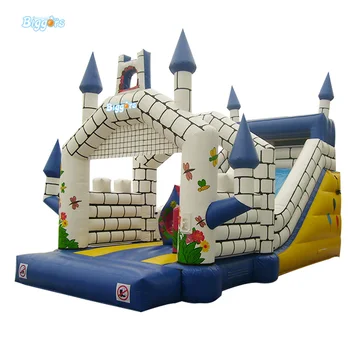 Best Commercial Grade PVC Inflatable Slide Water Slide Castle Combo Free Blower