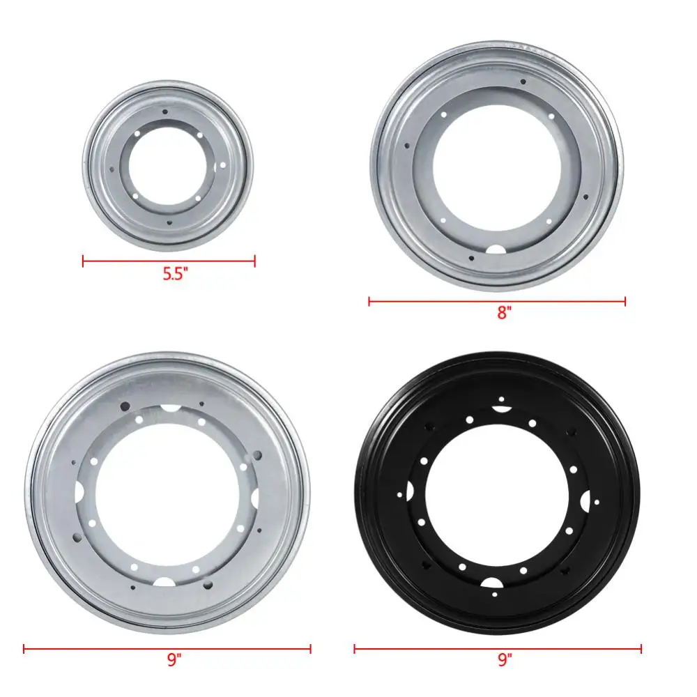 4 типа сверхмощный круглый оцинкованный поворотный стол вращающийся подшипник поворотная пластина