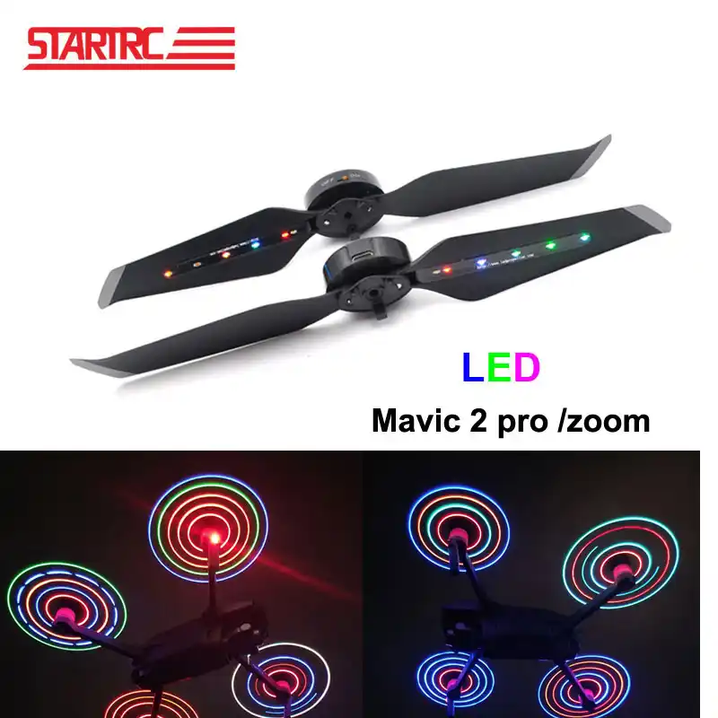 Startrc Dji Mavic 2 Pro Led Propellers Usb Charger Rechargeable